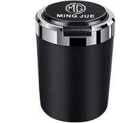 WENINETIES Car Ashtrays for MG EHS 2019-2024, Car Ashtray with Lid Smell Proof,Portable Ash Tray Flame Retardant Ashtrays Stainless Smokeless Lid Easy Clean,A