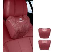 WENINETIES Car Headrest Pillow for Dacia Logan I Van 2007-2012, Memory Foam Headrest Cushions Car Seat Pillow for Driving Seat with Adjustable Strap,B