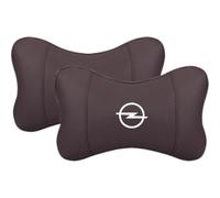WENINETIES Car Headrest Pillow for Opel Adam Antara Astra J K L Combo Corsa D E F Crossland X, Memory Foam Headrest Cushions Car Seat Pillow for Driving Seat with Adjustable Strap,2 headrests-D