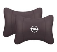 WENINETIES Car Headrest Pillow for Opel Adam Antara Astra J K L Combo Corsa D E F Crossland X, Memory Foam Headrest Cushions Car Seat Pillow for Driving Seat with Adjustable Strap, 2 lumbar pillows-D