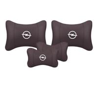 WENINETIES Car Headrest Pillow for Opel Adam Antara Astra J K L Combo Corsa D E F Crossland X, Memory Foam Headrest Cushions Car Seat Pillow for Driving Seat with Adjustable Strap
