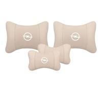 WENINETIES Car Headrest Pillow for Opel Adam Antara Astra J K L Combo Corsa D E F Crossland X, Memory Foam Headrest Cushions Car Seat Pillow for Driving Seat with Adjustable Strap