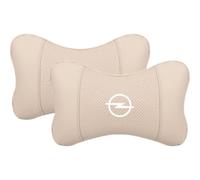 WENINETIES Car Headrest Pillow for Opel Adam Antara Astra J K L Combo Corsa D E F Crossland X, Memory Foam Headrest Cushions Car Seat Pillow for Driving Seat with Adjustable Strap,2 headrests-B