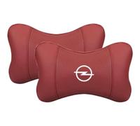 WENINETIES Car Headrest Pillow for Opel Adam Antara Astra J K L Combo Corsa D E F Crossland X, Memory Foam Headrest Cushions Car Seat Pillow for Driving Seat with Adjustable Strap,2 headrests-C