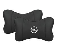 WENINETIES Car Headrest Pillow for Opel Adam Antara Astra J K L Combo Corsa D E F Crossland X, Memory Foam Headrest Cushions Car Seat Pillow for Driving Seat with Adjustable Strap,2 headrests-A