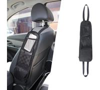 WENINETIES Car Organisers for Opel Corsa F I 2019-2023, Durable Car Seat Side Storage Bag Front Seat Mesh Hanging Bag Storage Pockets for Auto Small Items