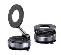 WENINETIES Car Phone Holder for Ford F-150 2015-2020 2021-2025, Phone Car Mount Suction Cup Phone Holder for Cars Phone Magnet Sticker 360° Rotatable,Bla-ck