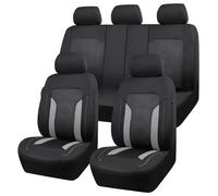 WENINETIES Car Seat Covers Set for Renault Kangoo Maxi+Facelift ab Bj.2008, Car Seat and Headrest Covers Cars Protectors for Driver and Passenger Interior Accessories,5seat-B