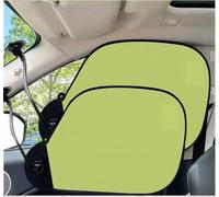WENINETIES Car Side Window Sunshade for Audi A6 Avant ab 9/2018-2025 C8/4K, Foldable Sun Shade UV Ray Blocker Auto Interior Privacy Shield Breathable Fresh Green,2 sets
