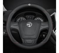 WENINETIES Car Steering Wheel Cover for MG MG5 II 2020-, Steering Wheel Cover Anti-slip Breathable Car Handle Covers for All Seasons Interior Decor Accessories,O-A