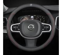 WENINETIES Car Steering Wheel Cover for Volvo XC60 | 2013-2017 FACELIFT, Steering Wheel Cover Anti-slip Breathable Car Handle Covers for All Seasons Interior Decor Accessories,B