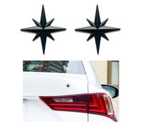 WENINETIES Car Sticker for Skoda Superb B8 3V 2015-2021 2022 2023, Car Body Sticker Self-Adhesive Creative Decor Stickers No Fading Off Easy To Move Without Scratching,Black