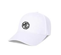 WENINETIES Cars Baseball Caps for MG E Motion 2025-2020, Adjustable Baseball Summer Sun Cap with Logo Sport Casual Sun Visor Hat Car Fans Hats Accessories,White