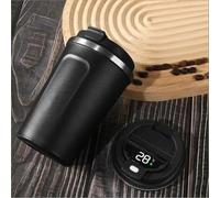 WENINETIES Insulated Travel Coffee Mugs for Car for VW Golf 8 MK8 GTI GTE GTD R 2020 2021 2022 2023 2024, Leak Proof, Stainless Steel Perfect for Commuting, School Runs & Road Trips,Black