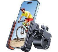 WENINETIES Motorcycle Phone Holder Bike for Yamaha YBR125 YBR YB 125 JYM125 2005 2006 2008 2007 2009 2011, 360° Rotating Bike Mount Quick Install Anti-fall Motorbike Phone-holder