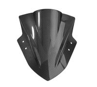 WENINETIES Motorcycle Windscreen for Royal ENFIELD HIMALAYAN 452, Double Bubble Wind Deflector PC Windshield Spoiler Aerodynamic Touring Guard Road Trip,Carbon fiber black