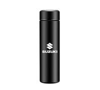 WENINETIES Stainless Steel Thermal Mug for Suzuki Swift SX4 S-Cross,Travel Mug Leakproof Tumbler Autoseal Travel Mug for Hot & Cold Drinks Gifts for Women & Men,Bla-ck