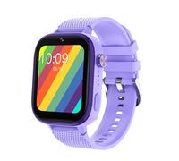 WENIVO 4G Kids Smart Watch Phone for Children 2 Way Video Phone Calls,Text Messages,School Mode,SOS function,Real Time GPS Location,Camera, TouchScreen,Pedometer,Steps,Parental App (Purple)