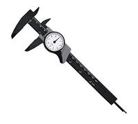 wenjuersty New 150mm 6inch Dial Caliper Plastic Vernier Caliper 4 Way Gauge Micrometer