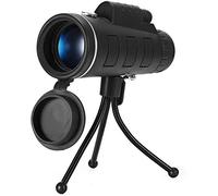 WENKA Monocular Telescope 40X60 Zoom Monocular Telescope Scope Fit For Smartphone Camera Camping Hiking Fishing With Compass Phone Clip Tripod - Double the comfort