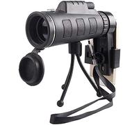 WENKA Monocular Telescope, Hiking, 40X60 Gift Monocular Telescope High Power HD Monocular With Smartphone Holder & Tripod For Bird Watching, Camping - Double the comfort
