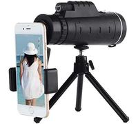 WENKA Suitable For Wild s Hunting Camping Travel, High Power With Tripod Bird Watching Portable Telescope With Tripod For Mobile Phone,Monocular Telescope - Double the comfort