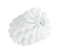 WENKO 15802100 Spare brush head with adapter White - Ø 7,5 cm, for WC brush sets, Plastic, 7.5 x 9.3 x 7.5 cm, White