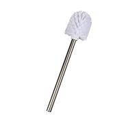 Wenko 16756100 Toilet Brush Ø 8 x 35 cm with Stainless Steel Handle Rust-Proof