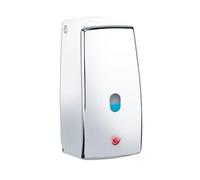 WENKO 18417100 Infrared soap dispenser Treviso Chrome - automatischer Capacity: 0.65 l, Plastic, 11 x 22.5 x 10.5 cm, Chrome