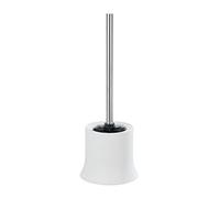 Wenko 18751100 WC Brush Set Basic White, Plastic, 14 x 38 x 14 cm, White