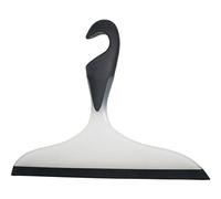 WENKO 18752100 Bathroom Squeegee Loano Black - for Bath and Shower, Plastic, 23 x 17 cm, Black