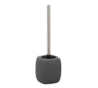 WENKO 20025100 Toilet Brush Faro Grey - Ceramic, 12 x 40 x 12 cm, Grey