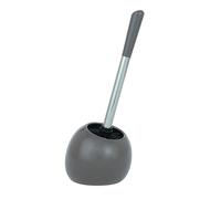 WENKO 20389100 Toilet brush Polaris Grey - Ceramic, 15 x 34.5 x 14.5 cm, Grey