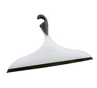 WENKO 22161100 Bathroom squeegee Loano XXL Black/White - for bathroom and shower, Plastic, 34 x 21 cm, Black