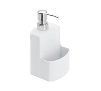 Wenko 3620115100 Washingup Liquid Dispenser True Colours Festival White SoftTouch Surface, Capacity 0.38 L, Ceramic SoftTouch Ceramic, 10 x 18 x 10 cm, White
