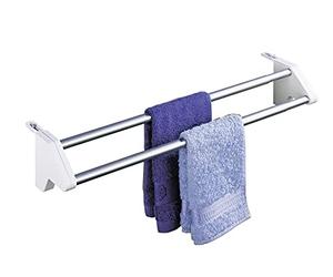 WENKO 3703100 Radiator Clothes Dryer Twin, Aluminium, 60 x 13 x 11.557 cm, Aluminium