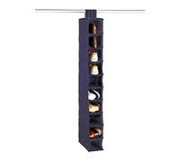 Wenko 4372030100 Multiorganiser Comfort 10 compartments, Plastic PEVA, 15 x 122 x 30 cm, Blue