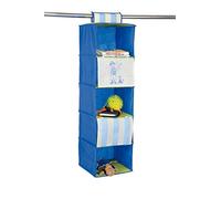 Wenko 4386021100 Fleece Hanging Shelf, 30 x 95 x 30 cm, Pirate