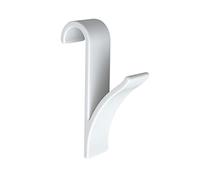 Wenko 4468160100 Hook for Towel Heaters Plastic Set of 2 / 2.5 x 10.5 x 7 cm White