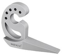 WENKO 50500100 Door stopper and window stopper Multi-Stop Grey, Thermoplastic elastomer (TPR), 11.8 x 7.7 x 2.5 cm, Grey