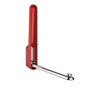 WENKO 50592100 Hook, Burgundy, 2.5 x 18 x 3.5 cm