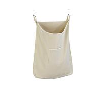 Wenko 62107100 Canguro Top Door Laundry Basket Cotton Beige 52 x 10 x 81 cm