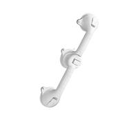 Wenko 7829100 Wall Grip Secura Trio 180 Degree Rotating Grip, Plastic PVC/PU and Others, White