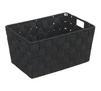 Wenko Adria 19878100 Bathroom Basket Small Black