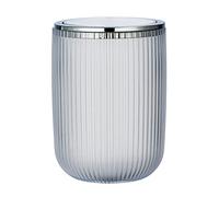 WENKO Agropoli S Top White Cosmetic Swing Lid Bathroom Bin 2 L