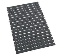 WENKO Alfombra Baño 63X40 Arinos Gris