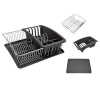 WENKO "Aquatex Plus Washing Basket With Drip Tray, Grey/White