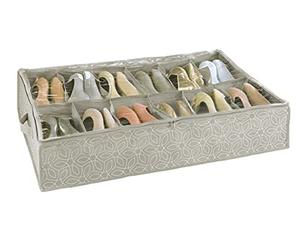 WENKO Balance Wardrobe with Wheels Mobile Wardrobe Folding, beige, Large