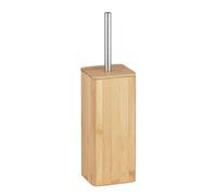 Wenko Bambusa Brush Holder, metal, Wood, 37,5 x 11 x 11