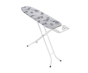 WENKO Base Ironing Board 110 x 30 cm - Ironing Board, Multiple Height-Adjustable, Metal, 30 x 110 cm, Multi-Coloured